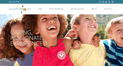 Desktop Screenshot of kidcaredental.com